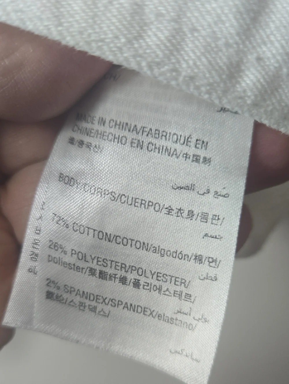 Inc International. Concept Womens Jean Jacket White With Eyelet Cutouts Sz Small - Picture 6 of 6